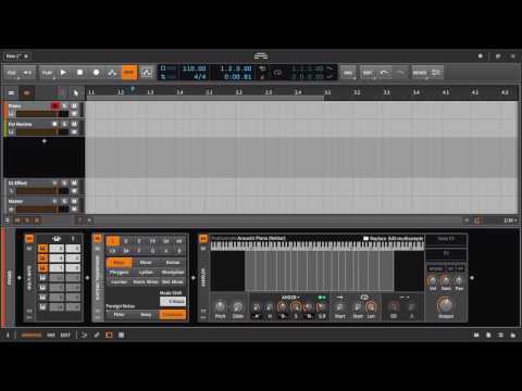 Bitwig 2.0 - Multi Note