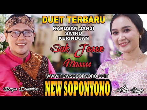DUET TERAMBYAR KAPUSAN JANJI SATRU TRESNO SUDRO KERINDUAN-BAGUS DEWANTORO & VITA SAYO NEW SOPONYONO