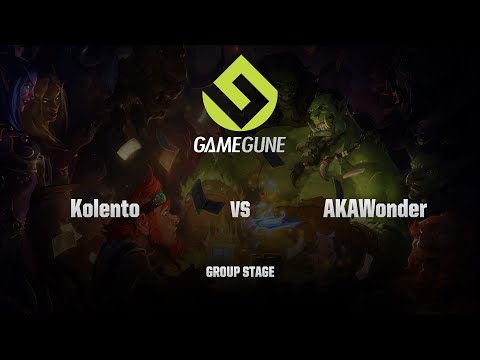 [RU] Kolento vs AKAWonder | GameGune 2015 | Group Stage