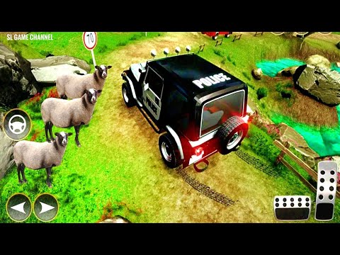 Offroad Police Jeep 4x4 Driving & Racing Simulator - Android Gameplay