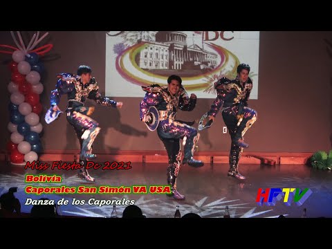 Caporales San Simón VA USA (Male) - Miss Fiesta D.C. 2021