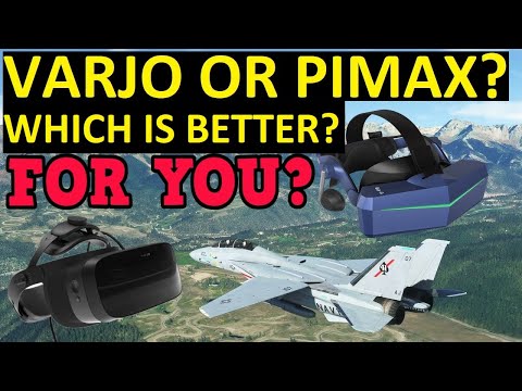 VARJO AERO or PIMAX 8KX? LET'S SETTLE THIS!!