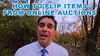 HOW TO MAKE MONEY ONLINE by flipping auction items from Proxibid, HiBid, Invaluable, LiveAuctioneers