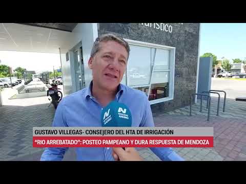 “RIO ARREBATADO”: POSTEO PAMPEANO Y DURA RESPUESTA DE MENDOZA