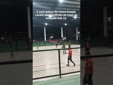Golaço do nosso Craque Lázaro nas semifinais da 2ª Copa Amizade de Futsal em Massapê-CE.