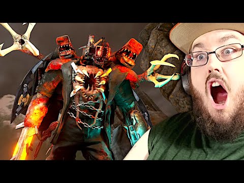 skibidi toilet zombie universe 54 : Zombie Titan Cameraman REACTION!!!