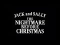 Jack And Sally The Nightmare Before Christmas 1993 Opening Credits U K Version