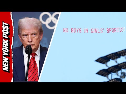 Trump CALLS OUT media for not clapping about trans athlete ban