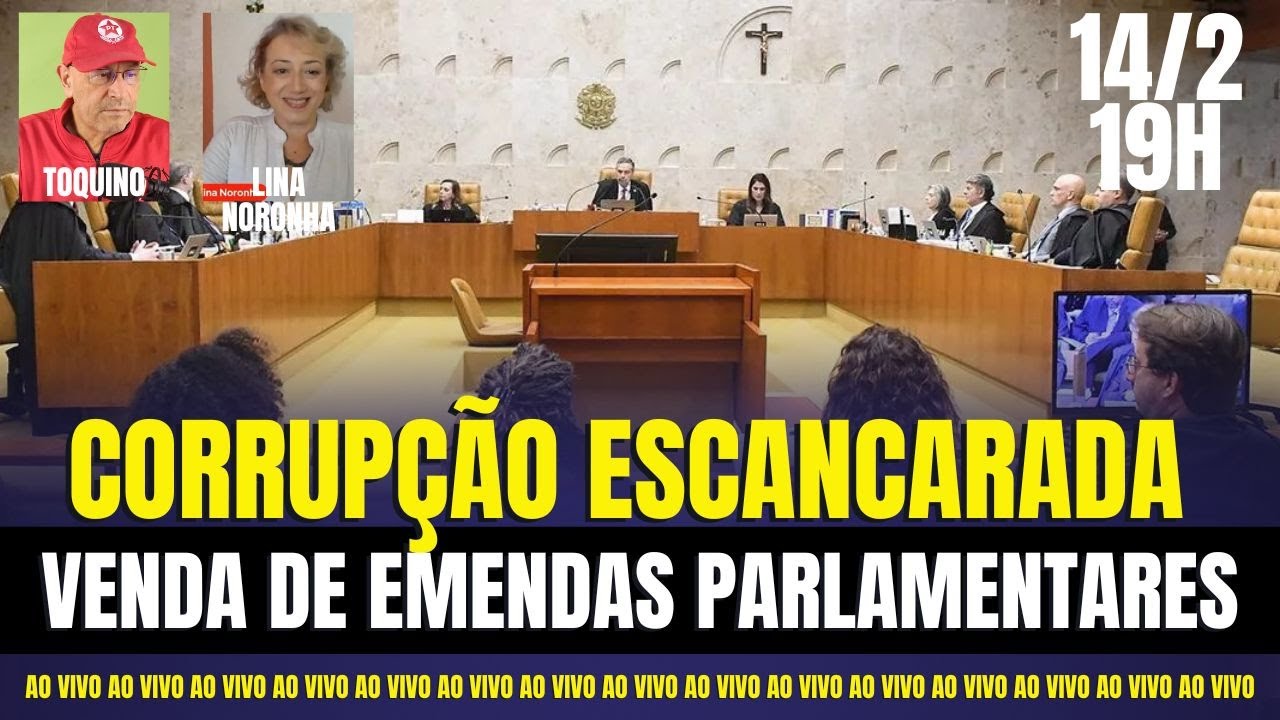 [AO VIVO] CORRUPÇÃO ESCANCARADA! STF VAI PRA CIMA DOS L4DRÕ3S DE DINHEIRO PÚBLICO! (14/2/2025)