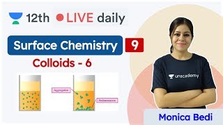 CBSE Class 12: Surface Chemistry L9 | Colloids | Chemistry | Unacademy Class 11 & 12 | Monica - Download this Video in MP3, M4A, WEBM, MP4, 3GP