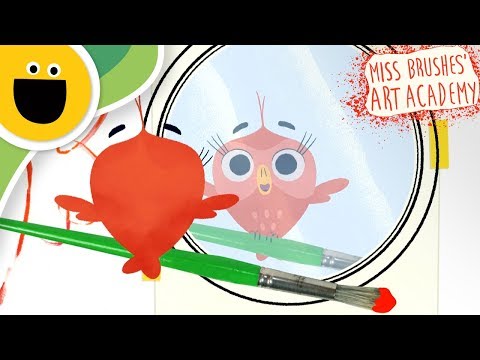 How to Make a Self Portrait | Miss Brushes Art Academy (Sesame Studios)