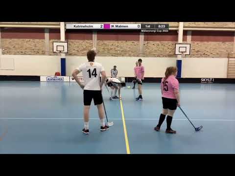 MälarEnergi Cup 2022 Katrineholm U - IK Malmen - Kvartsfinal 2 Div 3 (Klövernhallen)