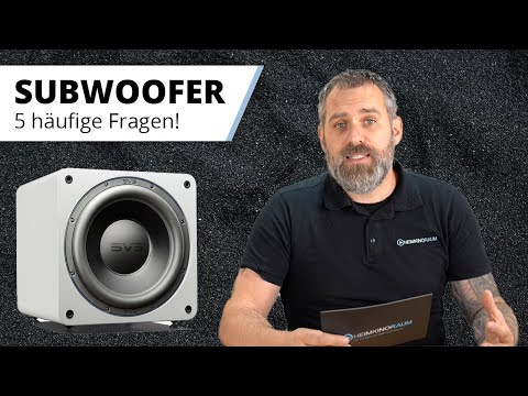 5 wichtige Fragen zu Subwoofern!  - Worauf achten beim Subwoofer