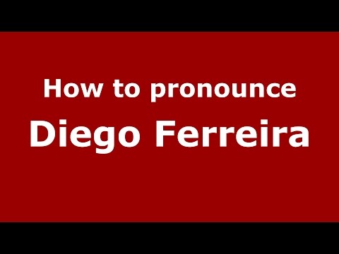 How to pronounce Diego Ferreira (Spanish/Argentina) - PronounceNames.com