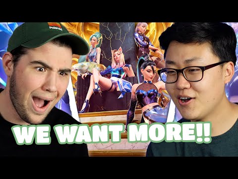 Hardstucks REACT to K/DA - MORE (Official Music Video)