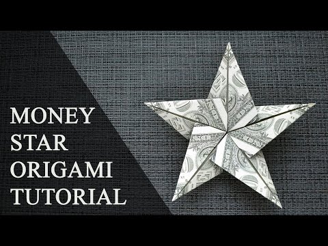 My MONEY CHRISTMAS STAR | Easy Dollar Origami | Tutorial DIY by NProkuda