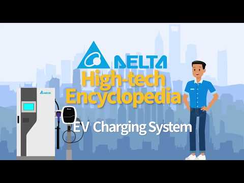 Fast Charging Station For Ev Delta Electric Vehicle DC Charging Station