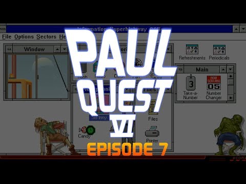 Paul Quest VI - Ep07 - Cyberspaced [Space Quest 6 Let's Play]