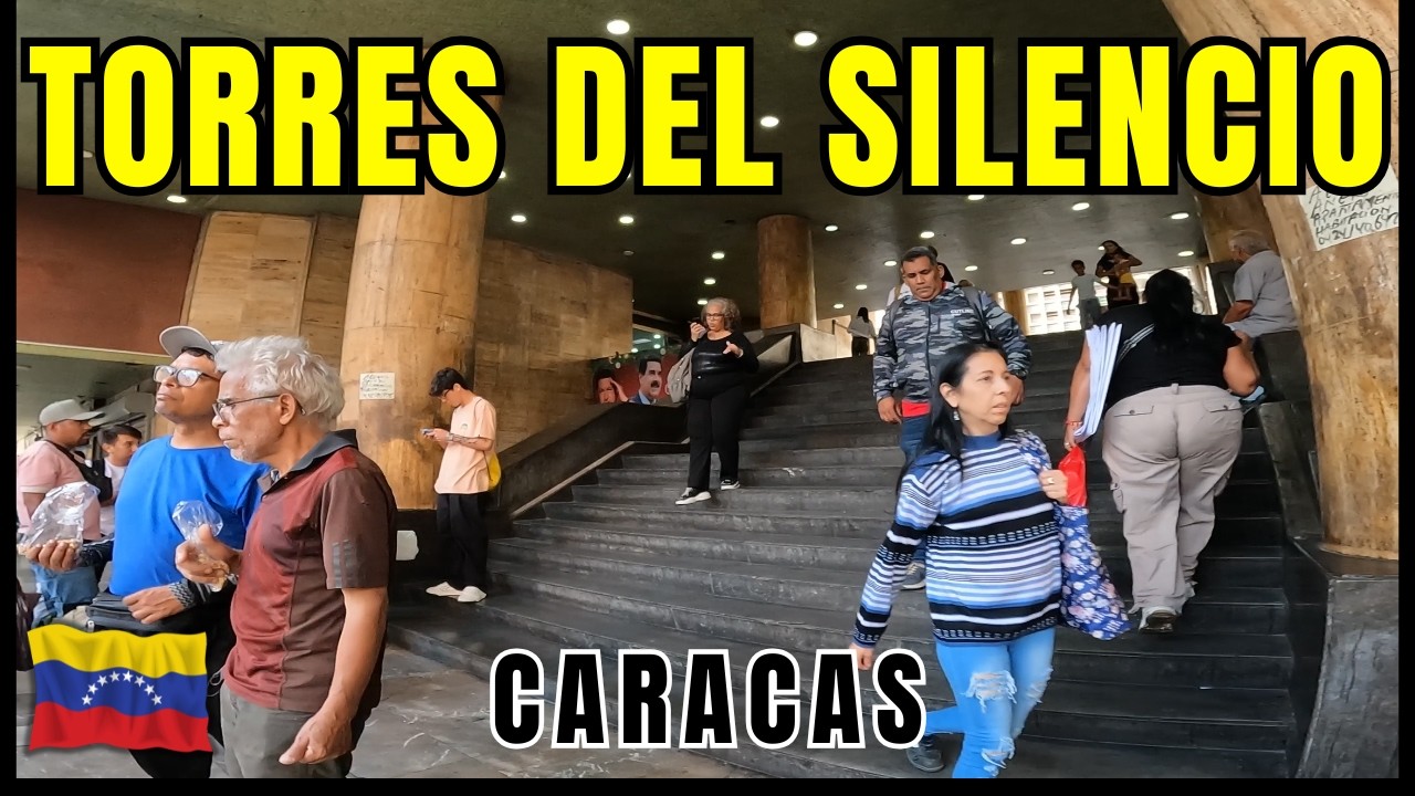 AMAZING! This is what the BASEMENTS of the Simón Bolívar Center look like today: Walking Tour POV 🇻🇪