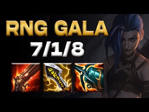 GALA Jinx vs Caitlyn / LOL KR Challenger Patch 12.11