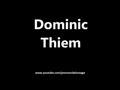 How to Pronounce Dominic Thiem