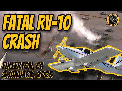 RV-10 N8757R Fullerton, CA. 2 Jan 2025