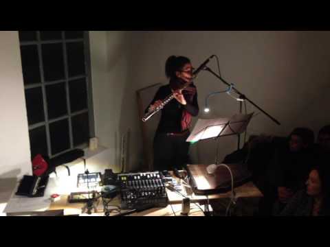 Anja Lautermann, c!ang #16 (Klangperformance), Düsseldorf, 2017-01-27