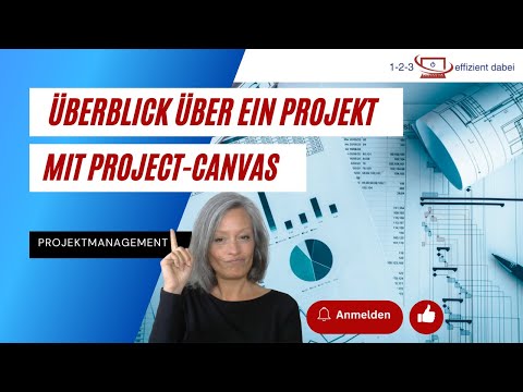 Überblick über das Projekt mit Project Canvas