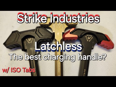 Strike Industries T-Bone Ar15 Latch less Charging Handle Install
