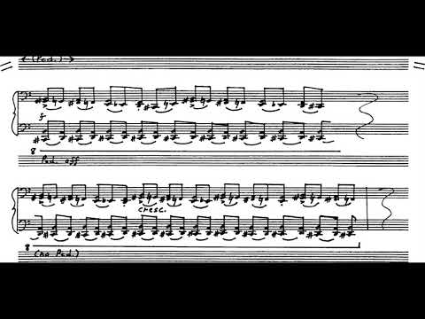 Emma Lou Diemer - Toccata for Piano (1979) [Score-Video]