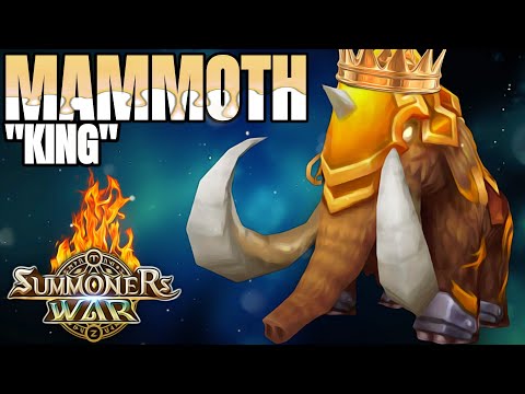 King Mammoth OLIVINE in RTA! - Summoners War
