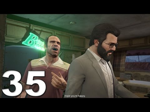 Grand Theft Auto 5 PS4 Gameplay Walkthrough Part 35 - Predator!!