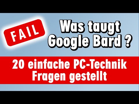 Google Bard hat keine Ahnung von PCs und Technik – Test mit einfachen Fragen