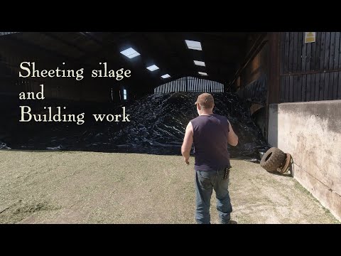 Silage sheet and building work