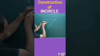 Construction of incircle of a triangle||#construction