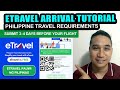 LATEST ETRAVEL PH ARRIVAL REGISTRATION PHILIPPINES ETRAVEL GOV PH TUTORIAL 2025
