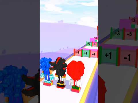 Cargo Skate Run: Sonic Vs Knuckles Vs Shadow