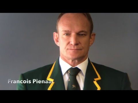 Francois Pienaar's tribute to Jonah Lomu.