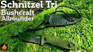Schnitzel Tri Allround Bushcraft Messer