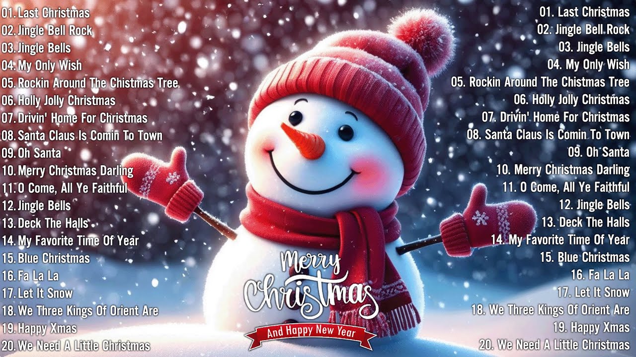 2 Hours of Christmas Songs Of All Time 🎄 Top 100 Christmas Songs Playlist - Xmas Songs 2025