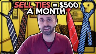 Make an EXTRA $500 a Month Selling Ties on eBay