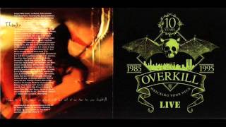 overkill -fast junkie live -wrecking your neck 1995