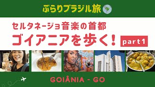 【ぶらりブラジル旅】中西部ゴイアス州の首都ゴイアニアを1日観光 part1 / Passeios de um dia em Goiânia, Capital de sertanejo 1/2