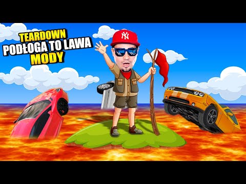THE FLOOR IS LAVA! 🌋 Teardown Mody