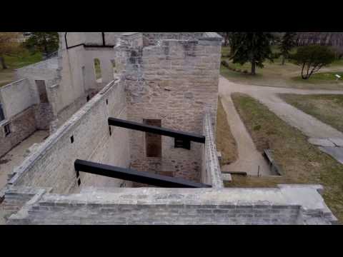 Trappist Monastery Ruins in St. Norbert, MB. Canada.