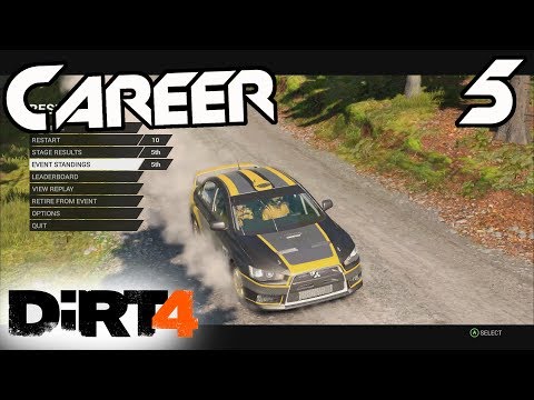 DiRT 4 Gameplay Career Mode Part 5: BACK ON THE PACE!