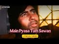 Main Pyasa Tum Sawan Lyric Video Kishore Kumar Amitabh Bachchan Sharmila Tagore Faraar