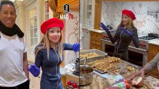 Download lagu 'I'm Hungry' LaToya Jackson Cooks Huge Meal For Brother Jermaine After The Michael Premiere! 👩🏽‍🍳 mp3
