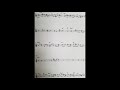 an excerpt from M. Davis' improvised solo on the chord progression to  "Max is Making Wax" (revised)