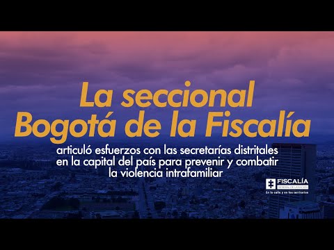 La Fiscalía articuló esfuerzos con la Alcaldía de Bogotá para prevenir la violencia intrafamiliar - Publicado 2022-11-25